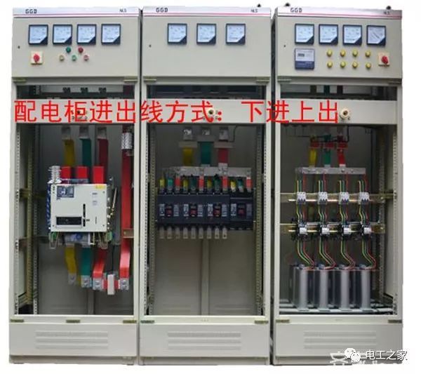 配電柜進(jìn)線(xiàn)和出線(xiàn)原則:上入、下出、下入、上出、上入、上出、上入、上出、上入、下出