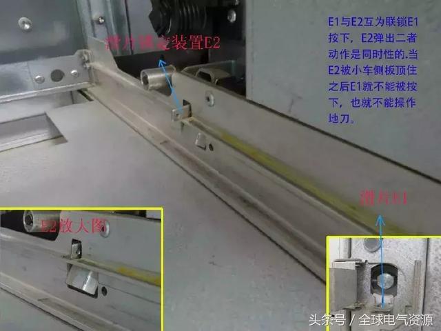 ABB高壓開關(guān)柜 5機械鎖細節(jié)，建議收藏！