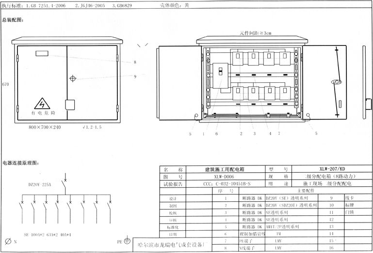 如何在施工現(xiàn)場配置臨時(shí)用電配電箱(機(jī)柜)？標(biāo)準(zhǔn)化的例子！