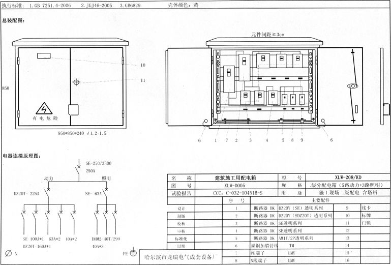 標(biāo)準(zhǔn)化示例|如何配置施工現(xiàn)場臨時用電配電箱(機(jī)柜)？