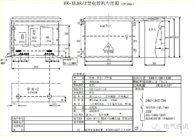 三級(jí)配電、二級(jí)漏電保護(hù)等。配電箱和施工要求(視頻附后)